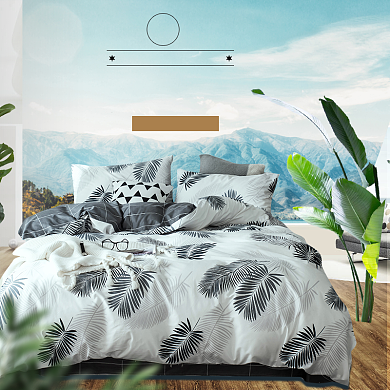 纯棉空调四件套淘宝直通车图片背景