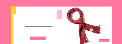 新品丝巾上新banner背景