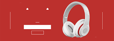游戏耳机banner背景
