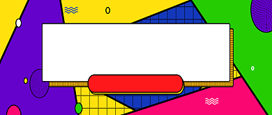 创意彩色拼色圆形波点背景微信公众号素材图片背景