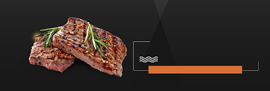 国庆牛排限时特惠淘宝banner背景