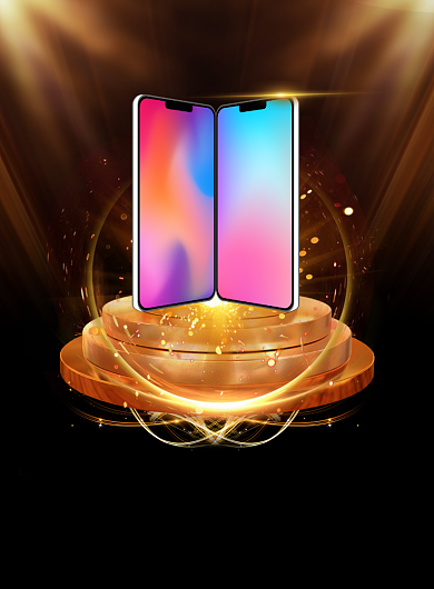 深色调iphone11预售海报背景