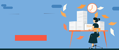 职场拼搏奋斗灰蓝色背景办公新媒体配图背景