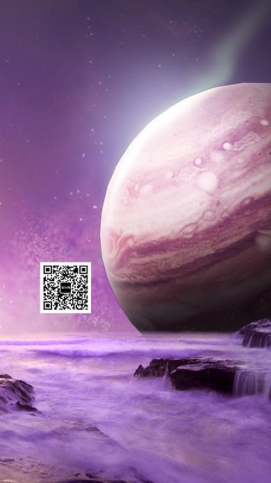 日签月签手机海报背景