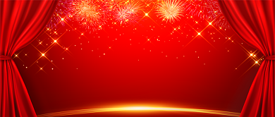 红色烟花高考喜报公众号首图背景