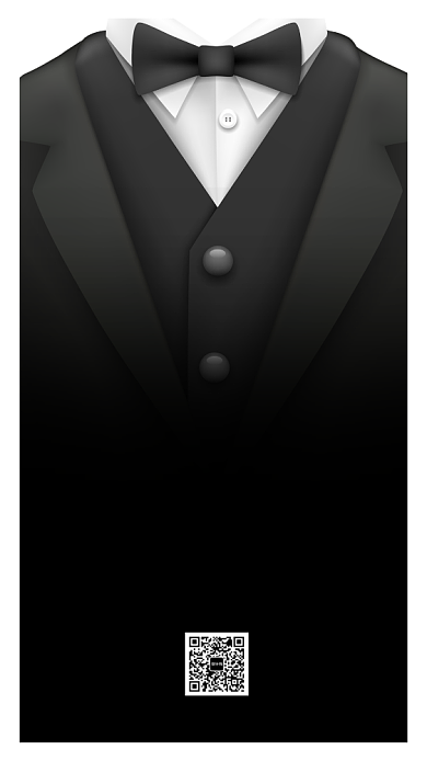 西装创意招聘手机海报背景