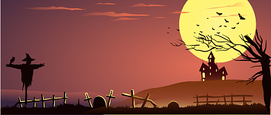 万圣节公众号首图背景