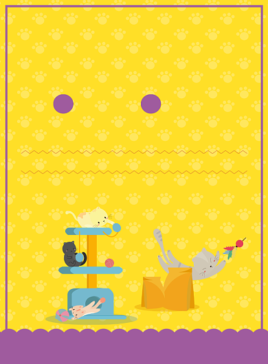 宠物用品店促销宣传广告印刷海报背景