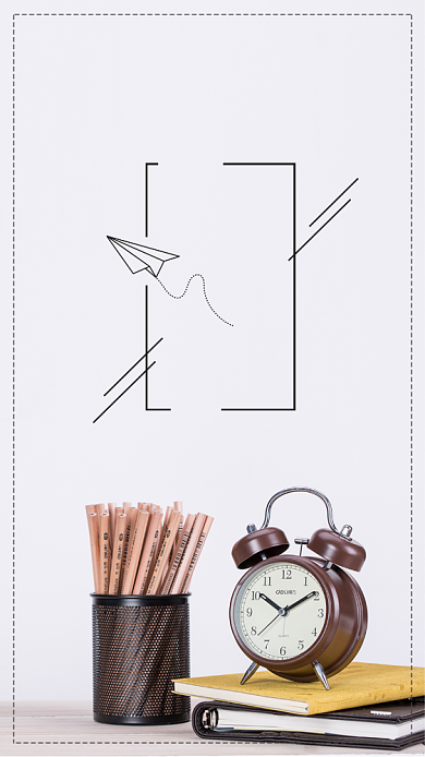 六月你好海报背景