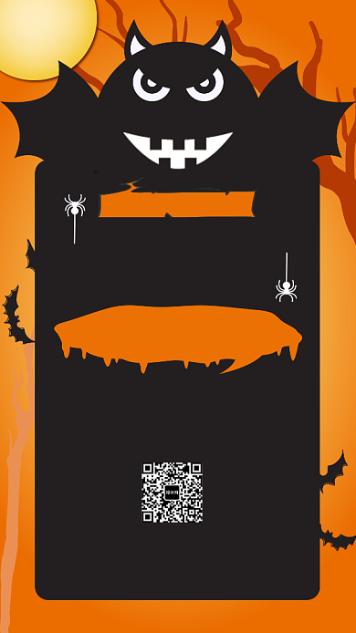 万圣节狂欢夜宣传促销海报背景