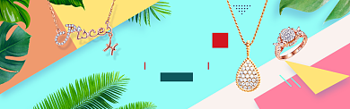 黄蓝质感淘宝banner背景