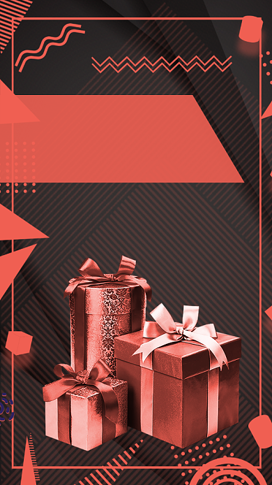 创意黑色星期五全球购物节宣传促销海报背景