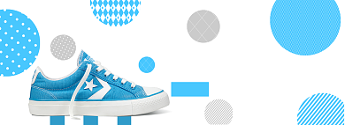 蓝色简约日常上新banner背景