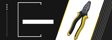 家用钳子banner背景