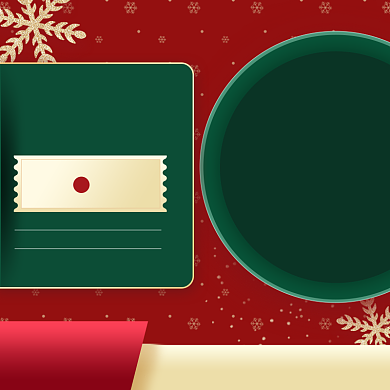 清新圣诞节化妆品打折直通车背景