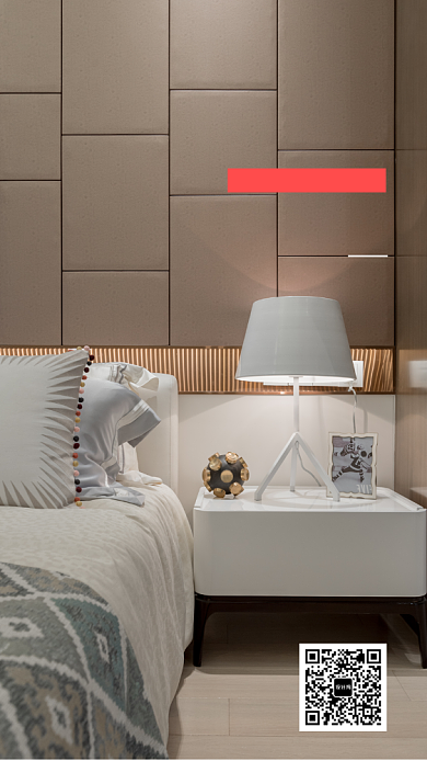 文艺清新家装节手机海报模板背景