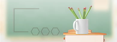 天猫开学总动员文具铅笔限时优惠淘宝banner背景