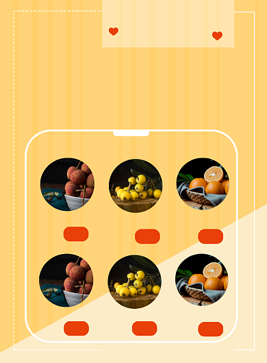 简洁超市促销印刷海报背景