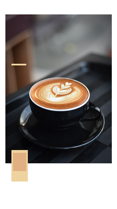 清新简约每日一签手机海报背景