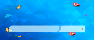 蓝色年末最后一波买完回家公众号首图背景