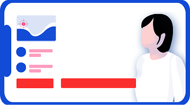 蓝色新媒体运营培训速成班公众号首图背景