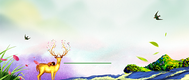 寻觅春天公众号首图背景