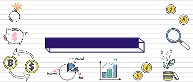 卡通理财之道公众号首图背景