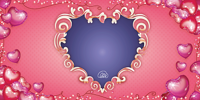 创意婚礼签到处展板背景