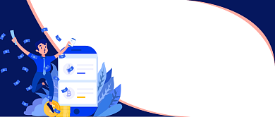 轻松理财从容把握公众号首图背景