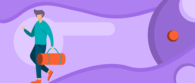 旅行出游必备便携旅行箱公众号首图背景