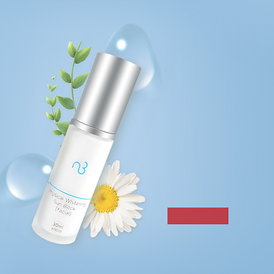 美白防晒隔离霜淘宝直通车图片背景