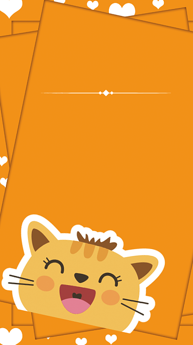 儿童可爱风生日聚会邀请函背景