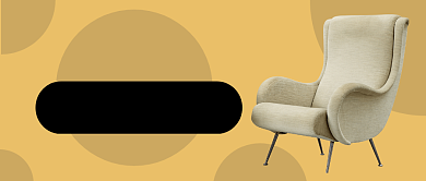 黄色家具家居小心沙发病首图背景