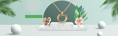 淡绿质感淘宝banner背景