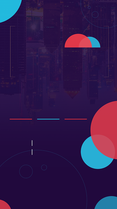 简约高端邀请函手机海报背景