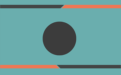 创意简约拼色商务名片背景