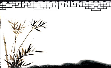 中国风茶叶个人名片背景