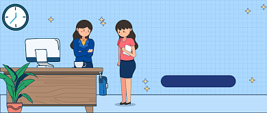 职场负面情绪公众号手套背景