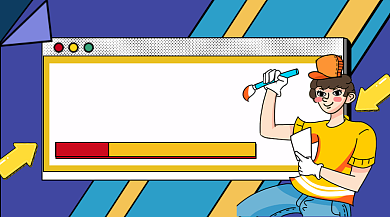 少儿美术培训公众号首图背景