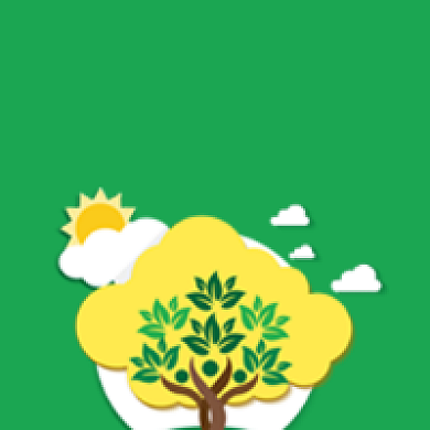 简约植树节公众号次图背景