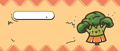 美味健康饮食扁平化首图背景