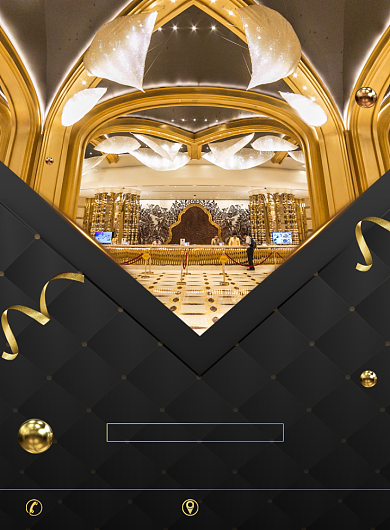 大气时尚主题酒店宣传广告印刷海报背景