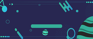 复活节孟菲斯线条公众号首图背景