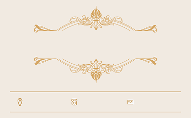 简约鎏金时尚潮流个人商务名片背景