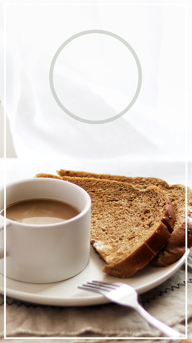 白色高清星期四日签早安手机海报背景