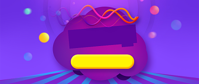 蓝色节日双十二低价购狂欢公众号首图背景