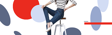简约风格女装秋季新品banner背景