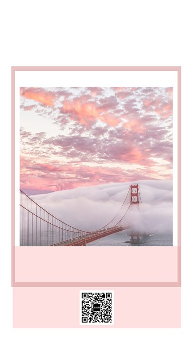 每日一签标签早安手机海报背景