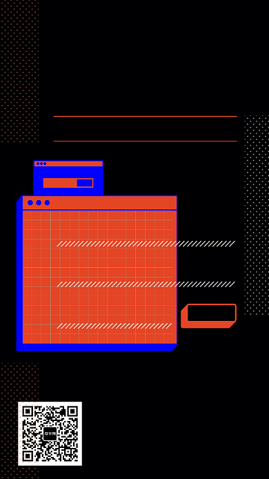 线上分享设计直播创意简约手机海报背景