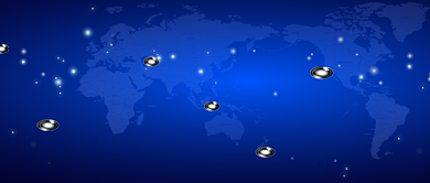 2.5D区块链科技感公众号首图背景